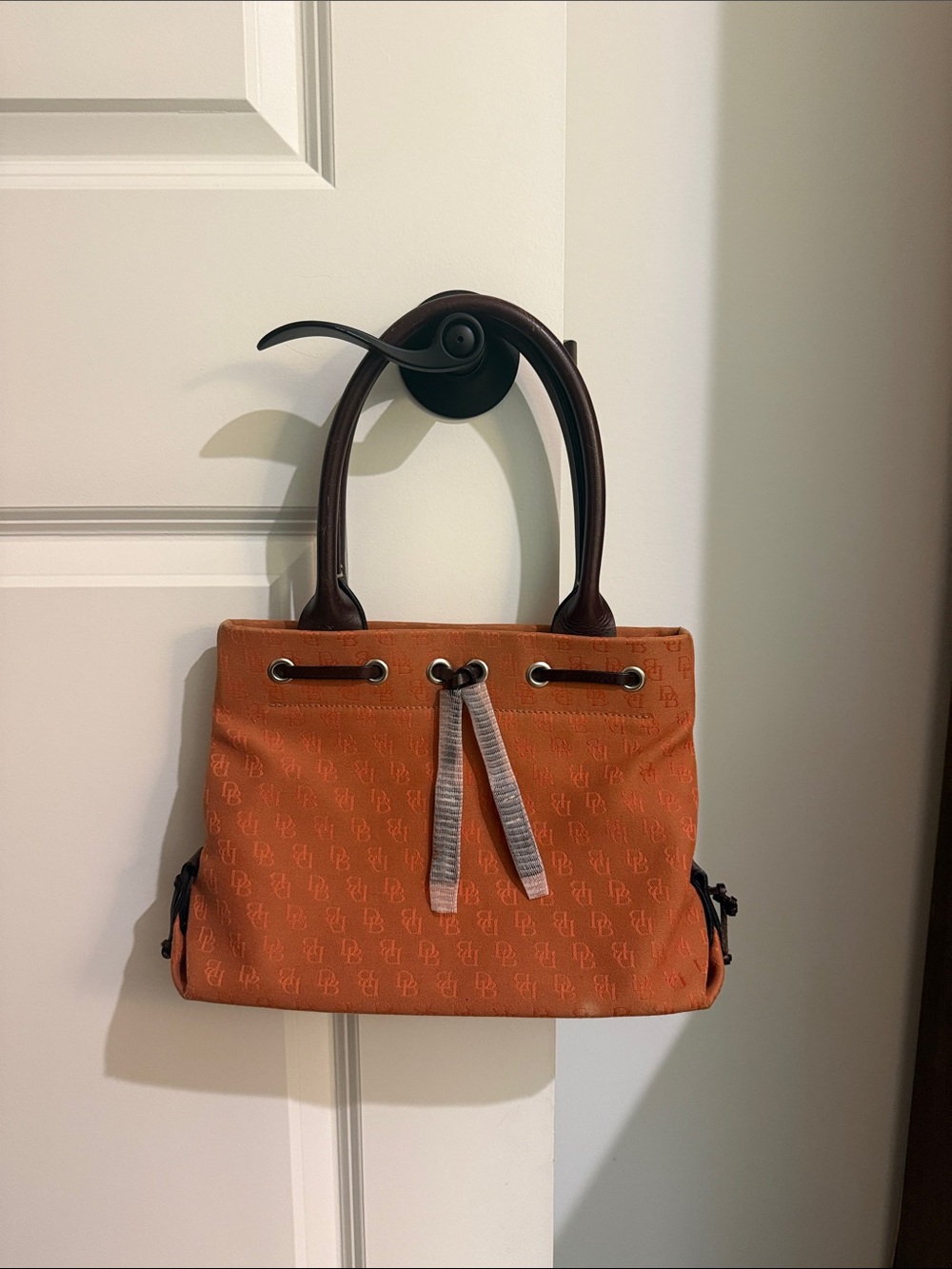 Dooney & Bourke Monogram Canvas Mini Bag